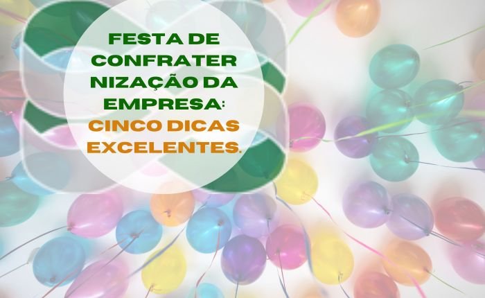 Festa de confraternização da empresa